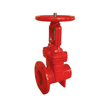 Van phòng cháy chữa cháy : Type Flanged Grooved Gate Valve