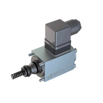 Solenoid poppet valve cartridge normally closed 2204-Wandfluh