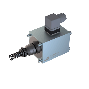 Solenoid poppet valve cartridge normally closed 2210-Wandfluh