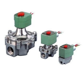 ASCO Aluminum body solenoid valve series: 8040, 8215