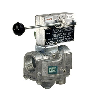 ASCO Manual reset shutoff valve series: 8044