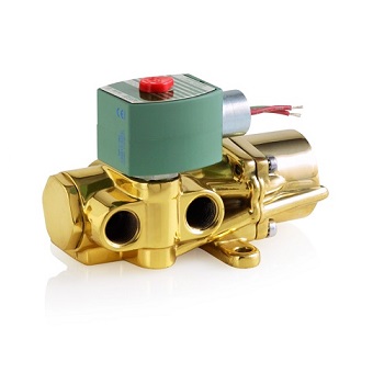 ASCO Piston /poppet solenoid valve series: 8344
