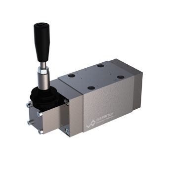 Poppet valves manually operated flange construction AH2210-Wandfluh