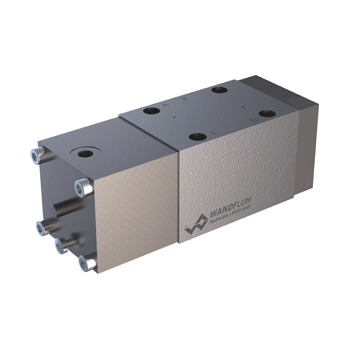 Poppet valves pneumatically operated flange construction AK2210-Wandfluh