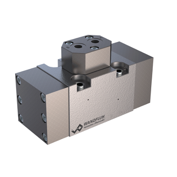 Hydraulic operated spool valve AP4_10-Wandfluh