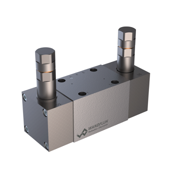 Accumulator unloading valve with 2 adjustable shifting points ASPLV102-Wandfluh