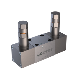 Accumulator unloading valve with 2 adjustable shifting points ASPLV62-Wandfluh