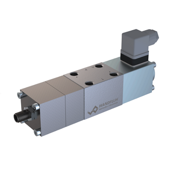 Solenoid poppet valve with inductive switching position monitoring A_206_Z-Wandfluh