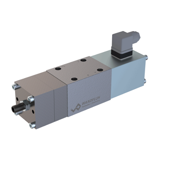 Solenoid poppet valve with inductive switching position monitoring A_210_Z-Wandfluh