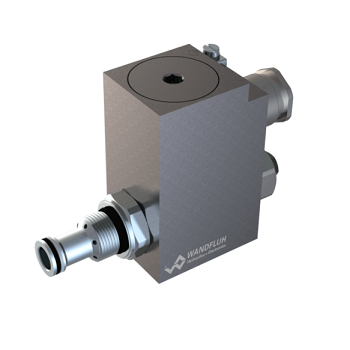 Proportional pressure relief cartridge direct operated explosion proof Ex d II C BDBPM22-Wandflih