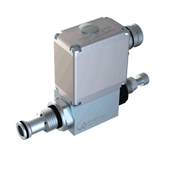 Proportional pressure relief cartridge inverse direct operated (integrated electronics) BDIPM22_ME-Wandfluh