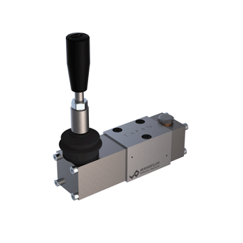 Hand operated operation spool valve BH4_4-Wandfluh