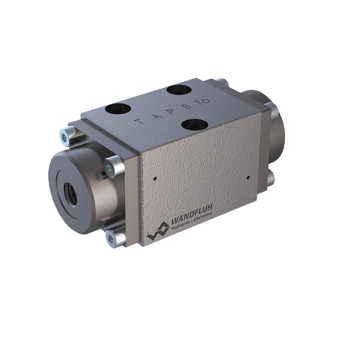 Hydraulic operated spool valve BP4_4-Wandfluh