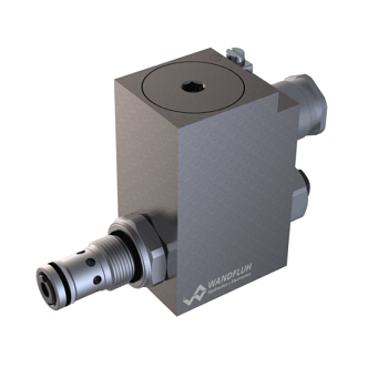 Proportional 2-way flow control cartridge explosion proof Ex d II C QNBPM22-Wandfluh