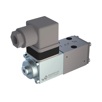 Solenoid poppet valve flange construction B_2203-Wandfluh