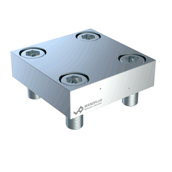 Cover for check functions for 2 position, 2-way cartridge valve D32_4-Wandfluh