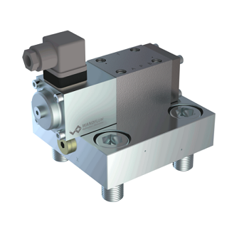 Cover for directional functions for 2 position, 2-way cartridge valve D40_1-Wandfluh