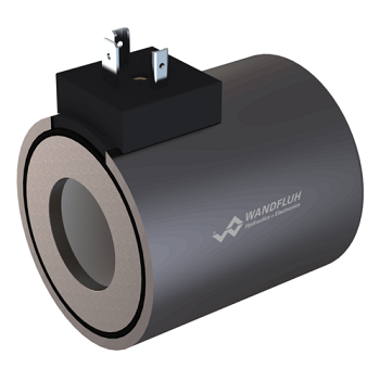 Solenoid coil steel execution W_E64_31x72 - Wandfluh