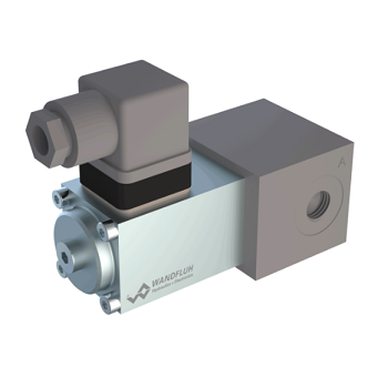 Solenoid poppet valves installation in pipes G_2204_Wandfluh