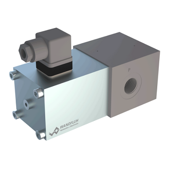 Solenoid poppet valves installation in pipes G_2210-Wandfluh