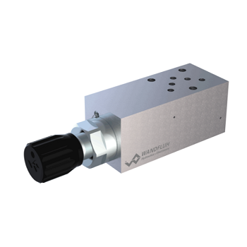 Backpressure valve sandwich construction pilot/direct operated G_SA04-Wandfluh