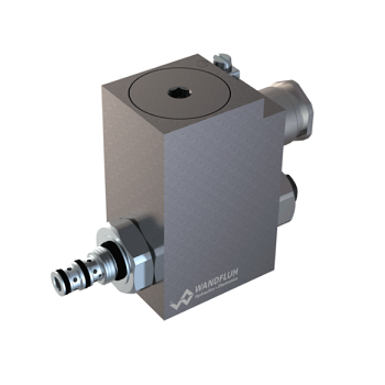 Proportional pressure reducing cartridge direct operated Explosion proof Ex d II C MGBPM16-Wandfluh