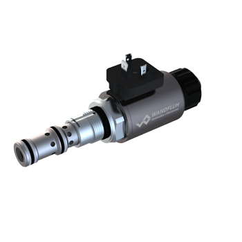 Proportional pressure reducing cartridge pilot operated (slip-on coil) MQPPM22- Wandfluh