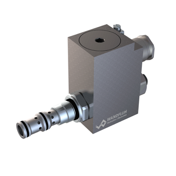 Proportional pressure reducing cartridge pilot operated explosion proof Ex d II C MVBPM22-Wandfluh