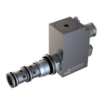 Proportional pressure reducing cartridge pilot operated explosion proof Ex d II C MVBPM33- Wandfluh