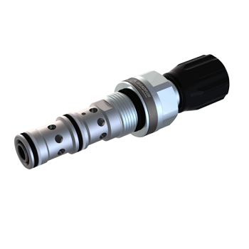 3-way flow control cartridge QD_PM22-Wandfluh