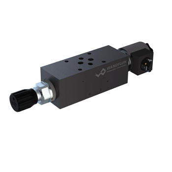 Fast approaches / fine feed valve sandwich construction VQ_SA06- Wandfluh