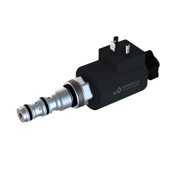 Solenoid poppet valve cartridge direct operated SDSPM18_35-Wandfluh