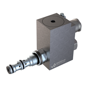 Solenoid poppet valve cartridge direct operated explosion proof Ex d II C SDYPM22-Wandfluh