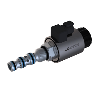 Solenoid operated spool valve cartridge WDEPU10-Wandfluh