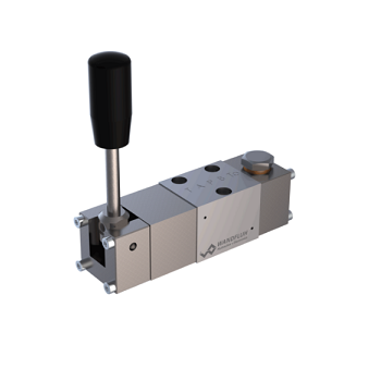 Hand operated operation spool valve WD_FA03-Wandfluh