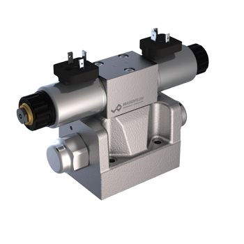Proportional directional valve pilot operated WVPFA10_90_Z-Wandfluh
