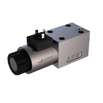 Solenoid operated spool valve soft switching (slip-on coil) WWMFA06-Wandfluh