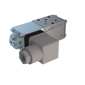 Solenoid poppet valve sandwich construction Z_2203-Wandfluh