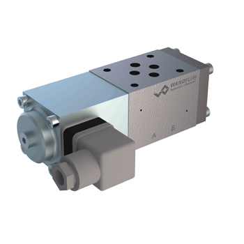 Solenoid poppet valve sandwich construction Z_2206-Wandfluh